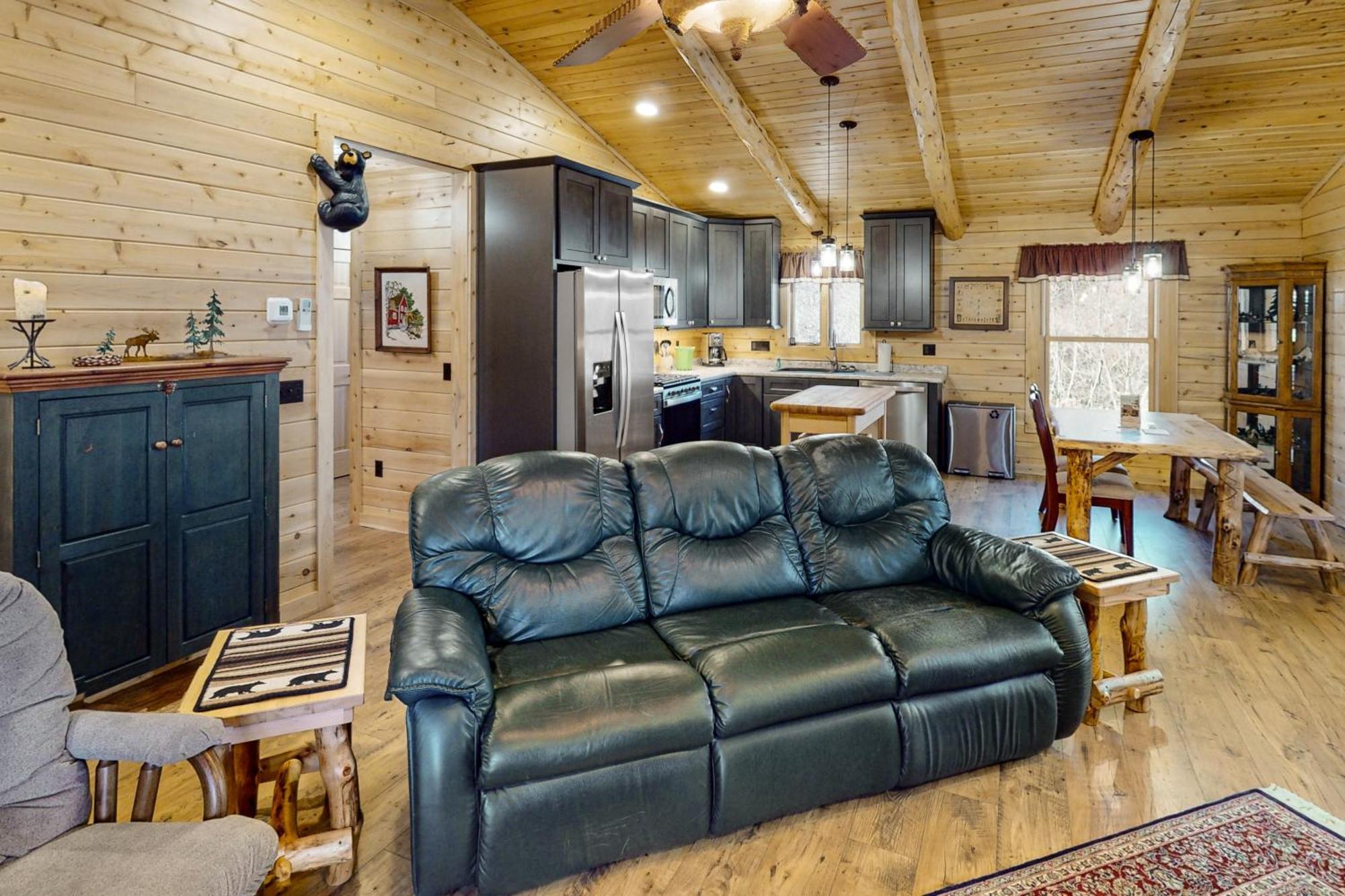 Blackbear Log Cabin Morrisville Ngoại thất bức ảnh